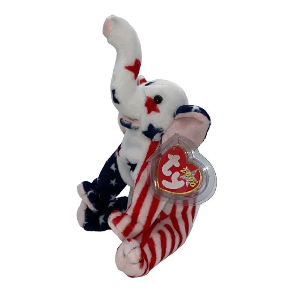 Ty Beanie Baby Righty The Elephant 2000 Collectible NOS
